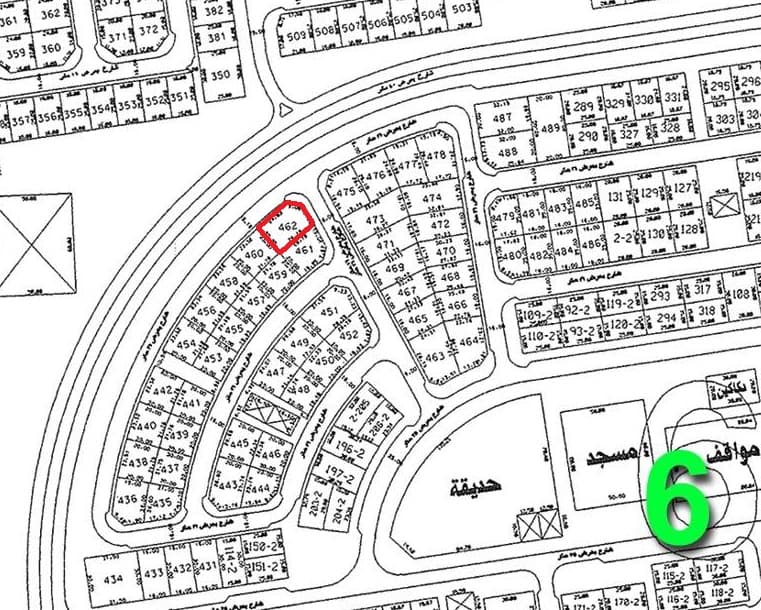 للبيع أرض فى الزهراء زاوية شرقية
