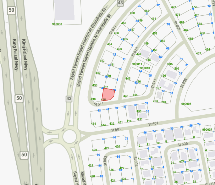 للبيع أرض شرقية فى الزهراء قطعة 6