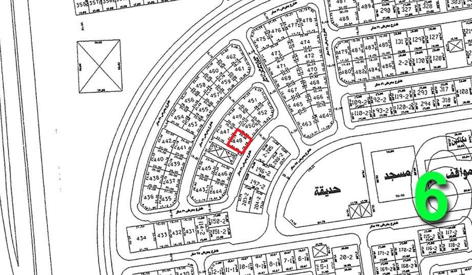 للبيع ارض زاويه محول بالزهراء