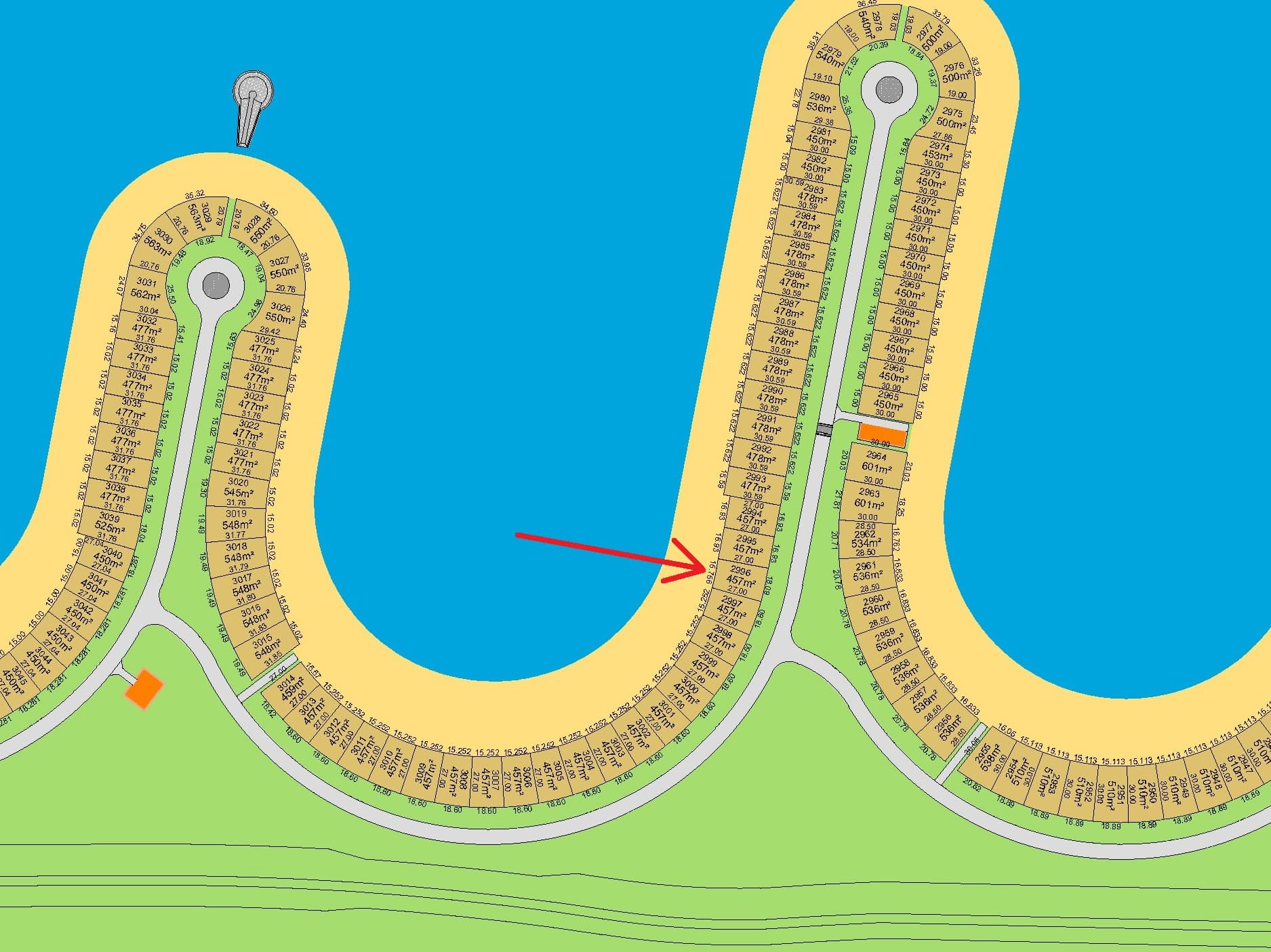 للبيع أرض فى صباح الاحمد البحريه موقع صف أول