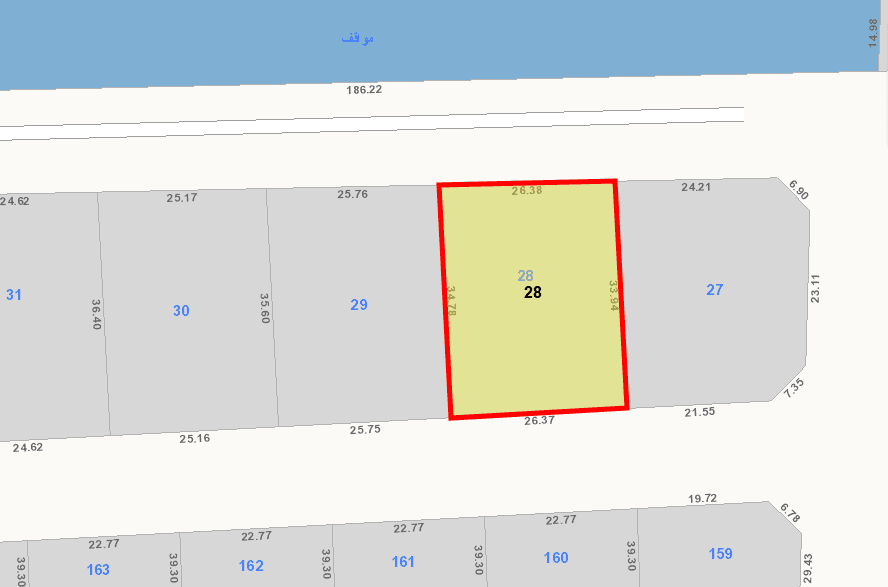 للبيع أرض فضاء بمنطقة البدع