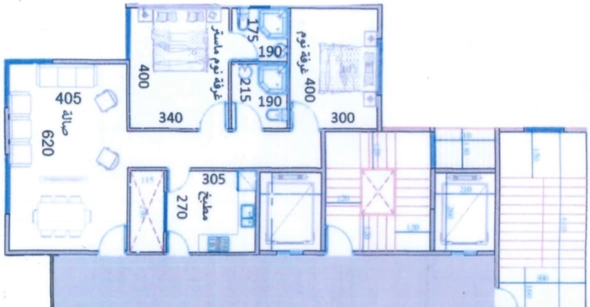 شقة للبيع بالشعب البحري على البحر
