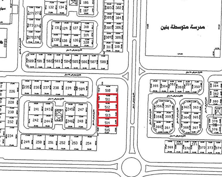 أراضى للبيع فى الزهراء بطن وظهر