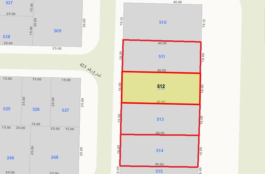 أراضى للبيع فى الزهراء بطن وظهر