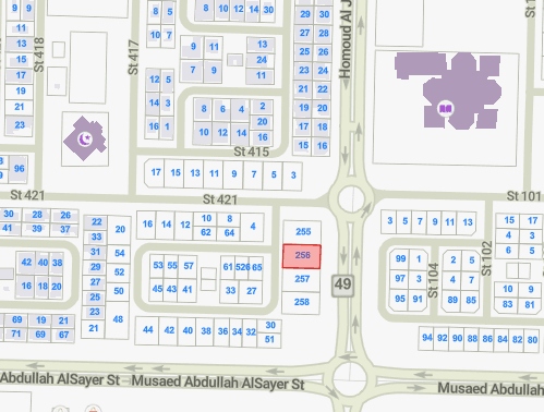 أراضى للبيع فى الزهراء بطن وظهر