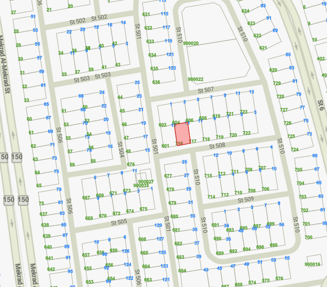 أرض للبيع فى المسايل شارع واحد