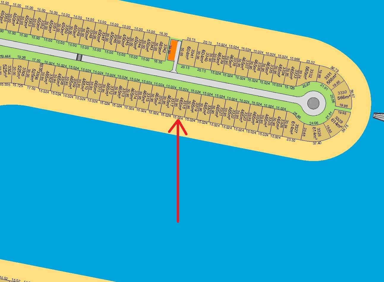 أرض للبيع فى صباح الاحمد البحرية
