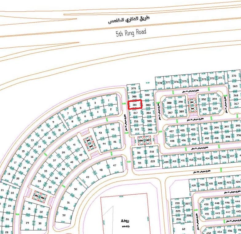 أرض للبيع فى السلام قطعة 1