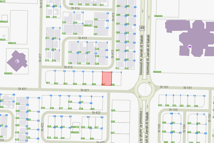 أراضى للبيع فى الزهراء بطن وظهر