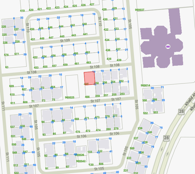 ثلاث أراضى للبيع فى السلام