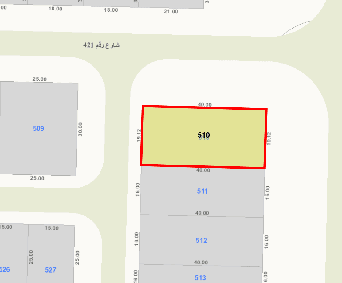 أرض للبيع فى الزهراء قرب الخدمات