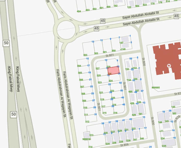 أرضين خلف بعض للبيع فى الزهراء