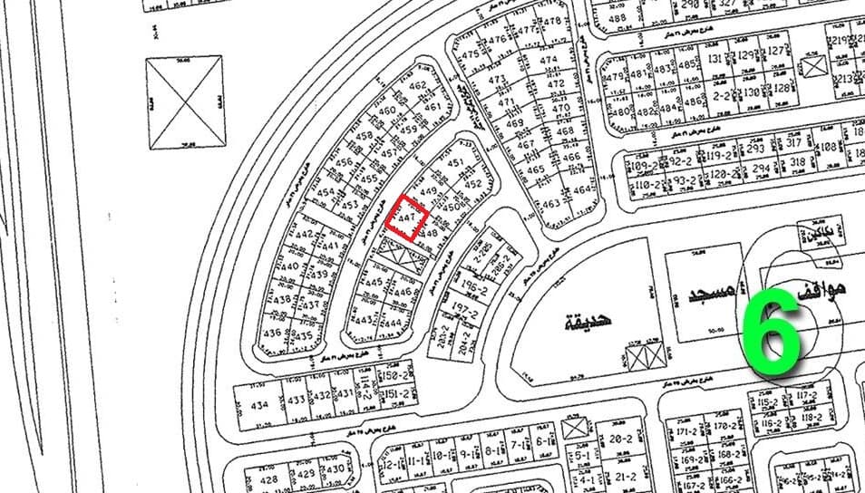 أرض للبيع فى الزهراء وثيقة حرة
