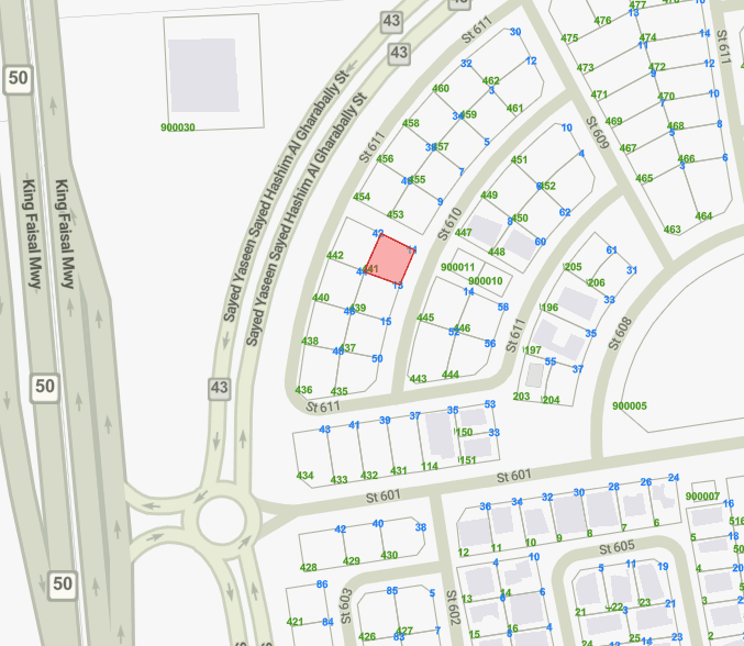 للبيع أرضين بجانب بعض فى الزهراء قطعة 6