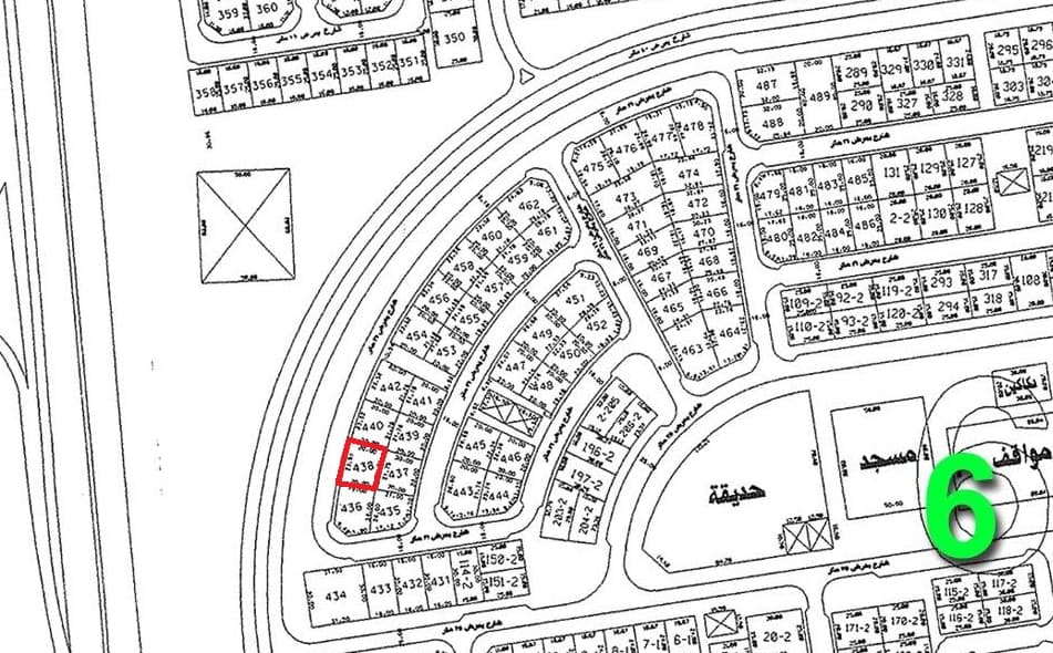 للبيع أرض فى الزهراء ق6 شارع رئيسي