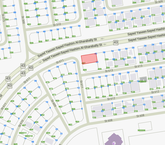 للبيع أرض مميزه فى الزهرء قطعة 6