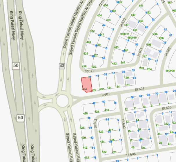 للبيع أرض فى الزهراء على طريق المطار