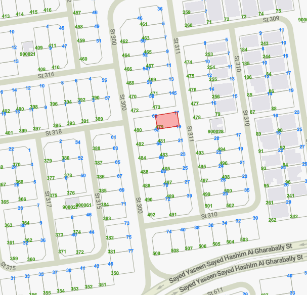 أرضين للبيع فى منطقة الزهراء قطعة 3