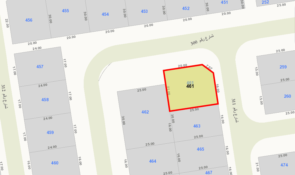 للبيع أرض فى الزهراء زاوية شرقيه و إرتداد