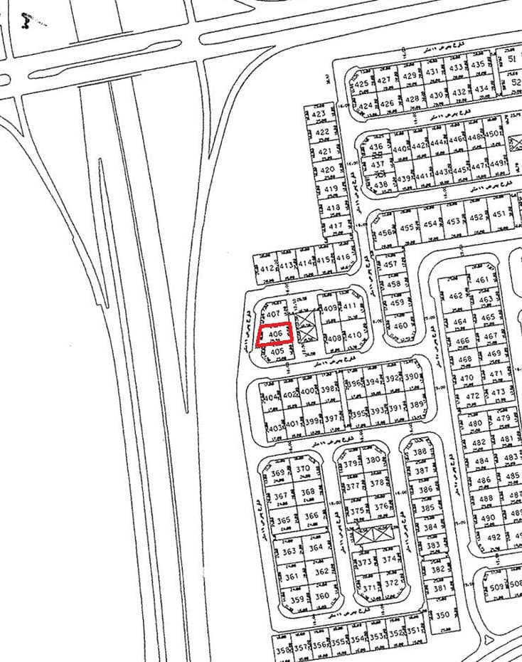 أرض للبيع فى الزهراء شارع وسكه محول