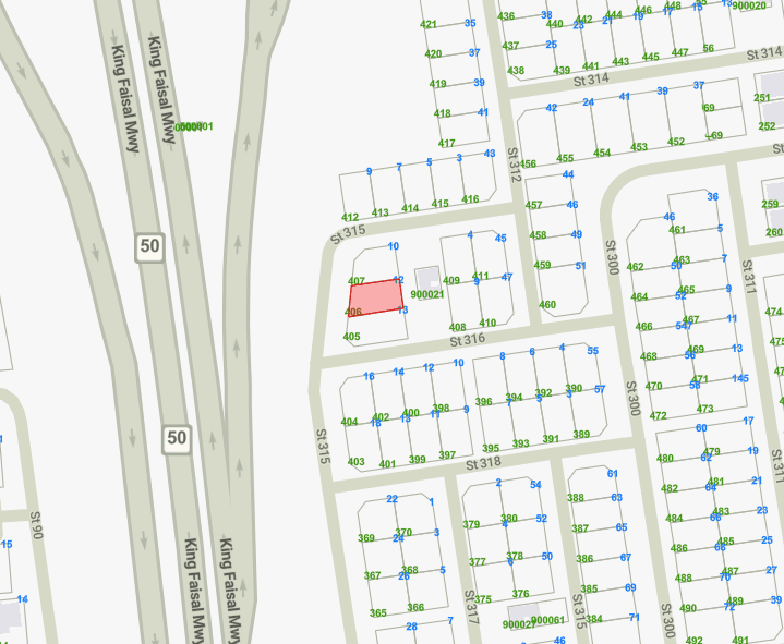 أرض للبيع فى الزهراء شارع وسكه محول