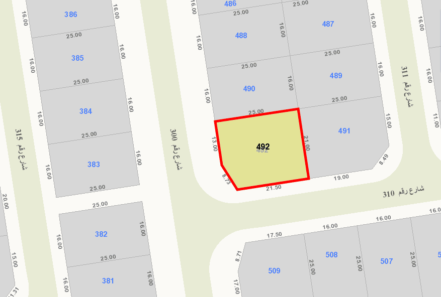 للبيع أرض فى الزهراء قطعة 3 زاوية