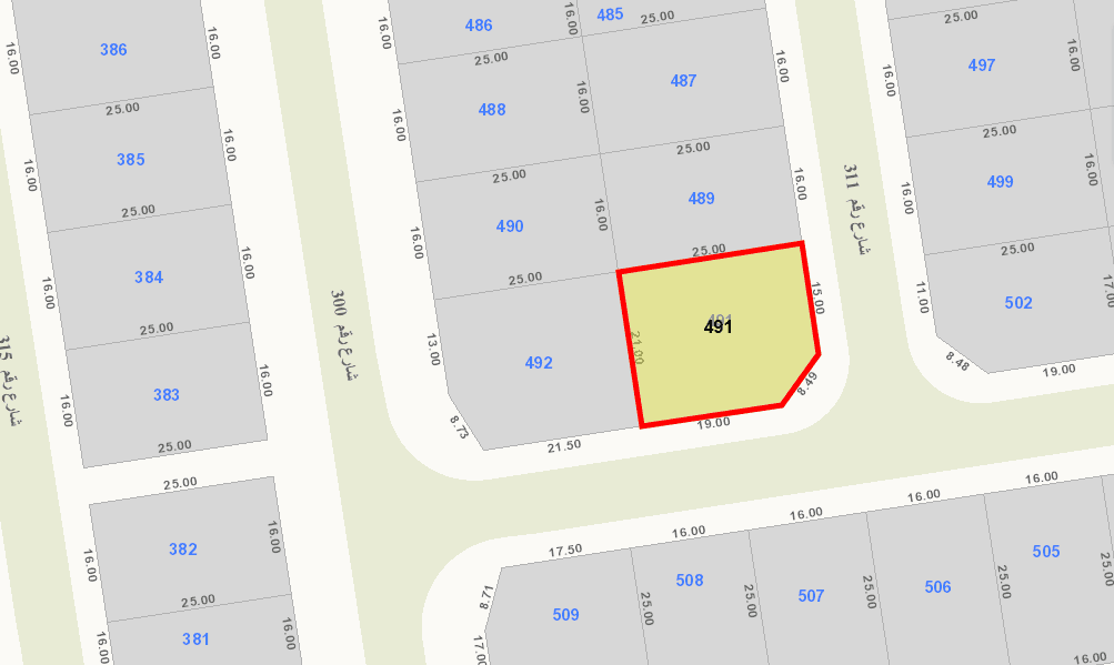 للبيع أرضين فى الزهراء ق3 زاويه شرقيه