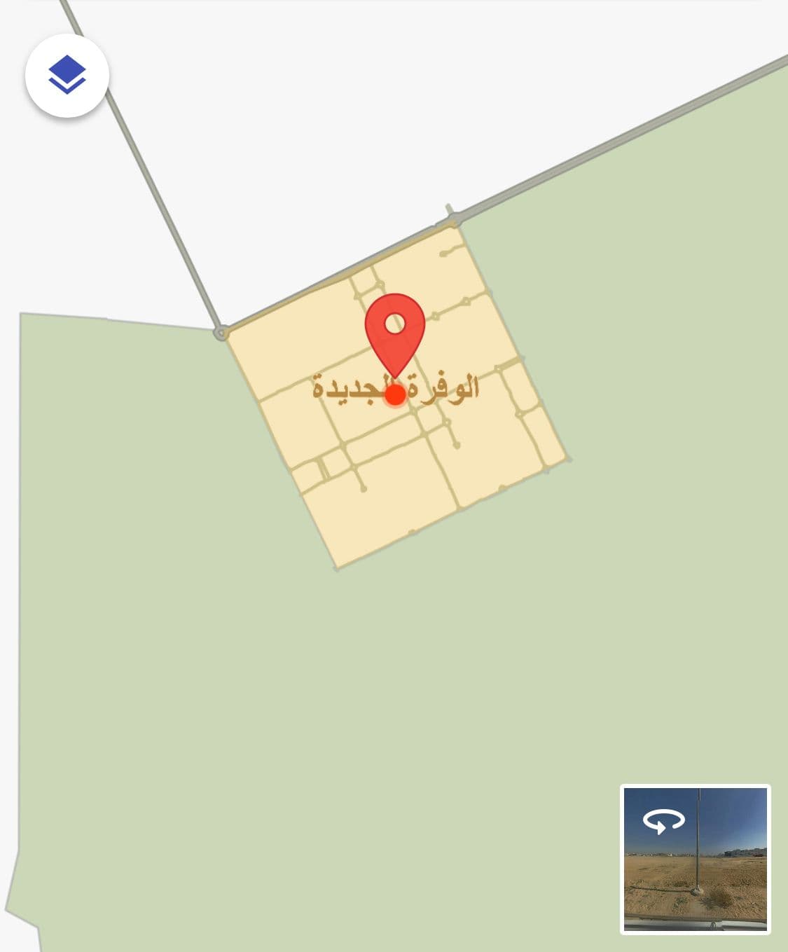 للبيع قسيمه بالوفرة الجديده قطعة 6