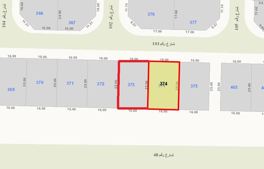 أرض للبيع فى الزهراء قرب الخدمات