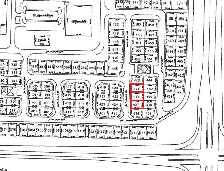 ارضين بجانب بعض للبيع فى الزهراء