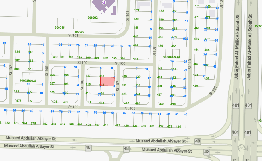 أرضين بجانب بعض للبيع فى الزهراء