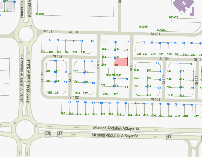 أرضين للبيع فى الزهراء قرب الخدمات