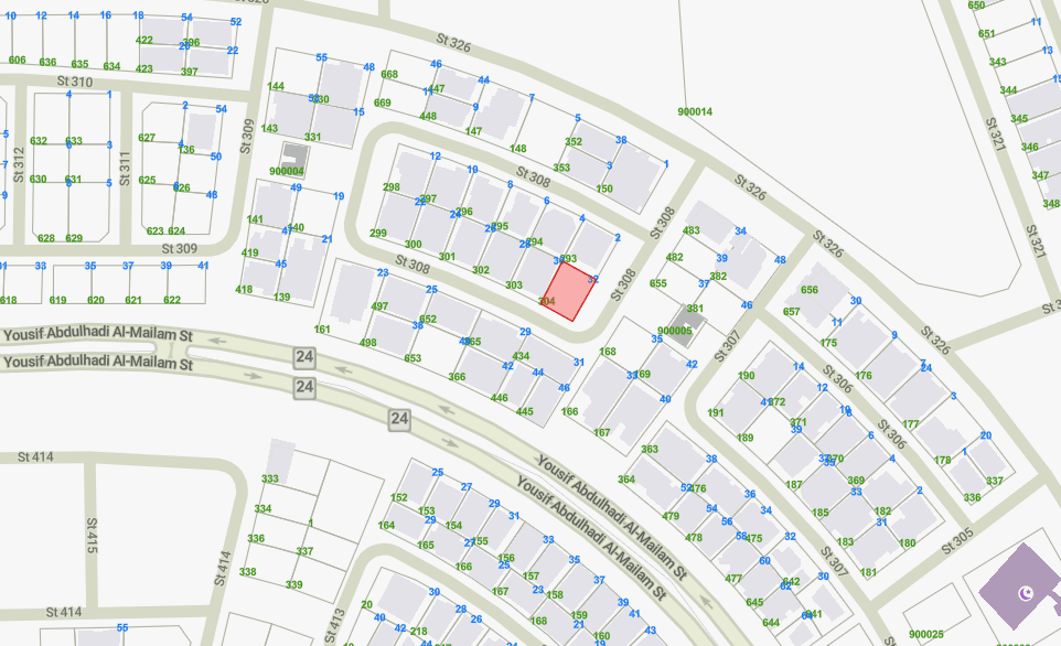 للبيع أرض فى السلام زاويه شرقية