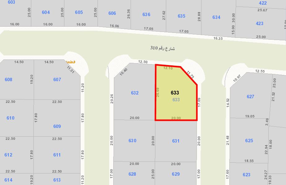 للبيع أرض فى السلام ق3 زاوية
