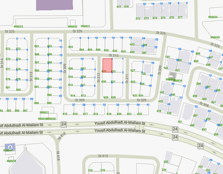 للبيع أرض زاوية فى ضاحية السلام قطعة 3