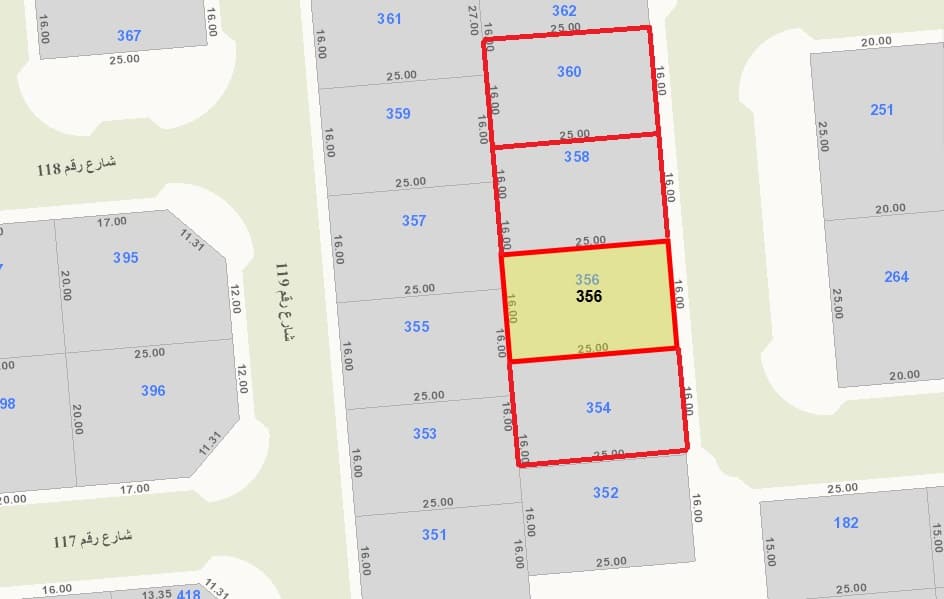 للبيع أراضي بالسلام قطعة 1