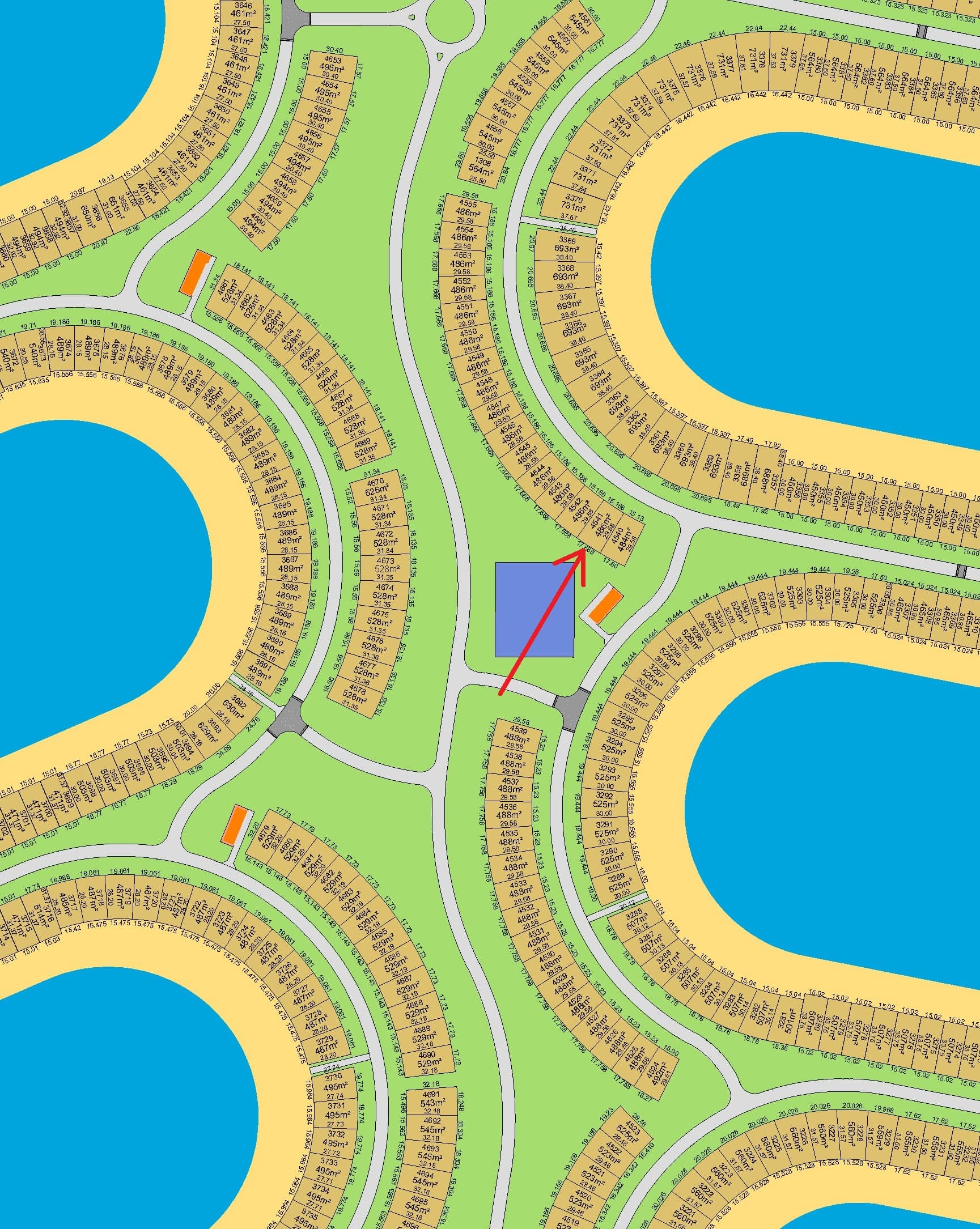 أرض للبيع فى صباح الاحمد البحرية