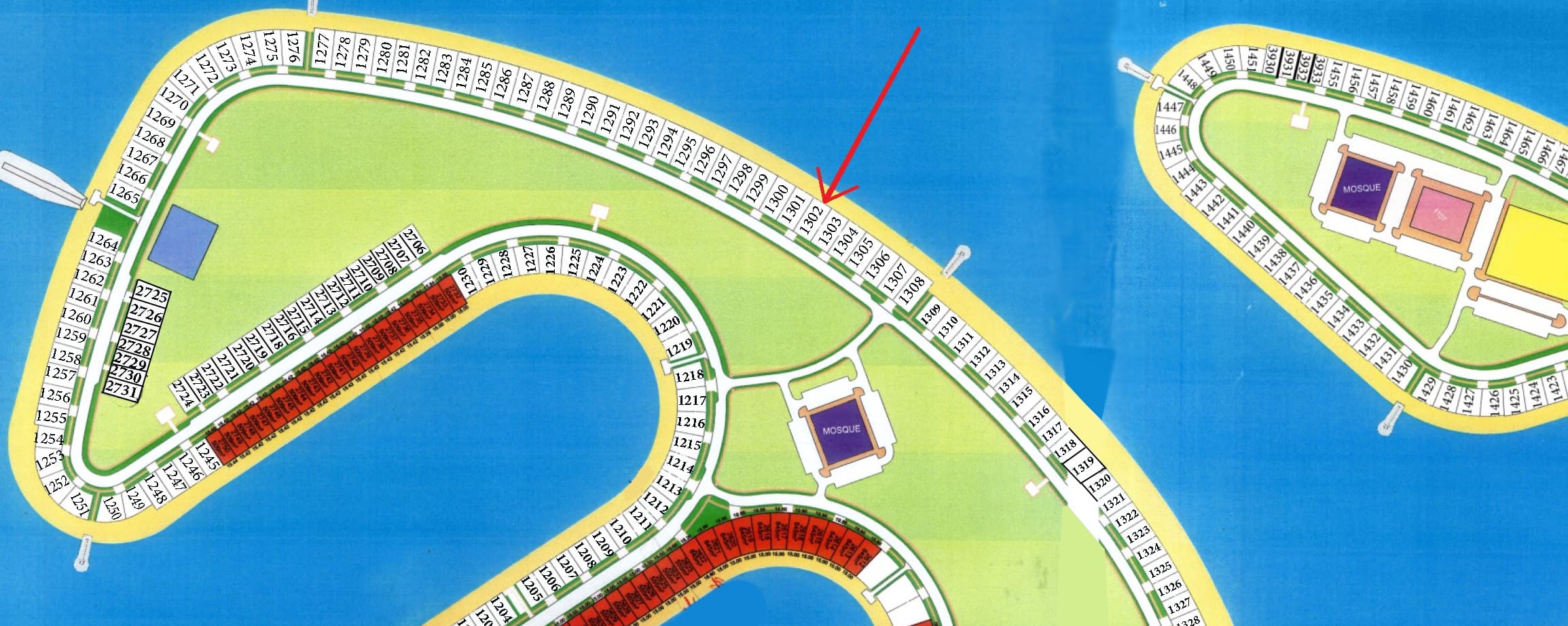 أرض للبيع فى البحرية الثالثة