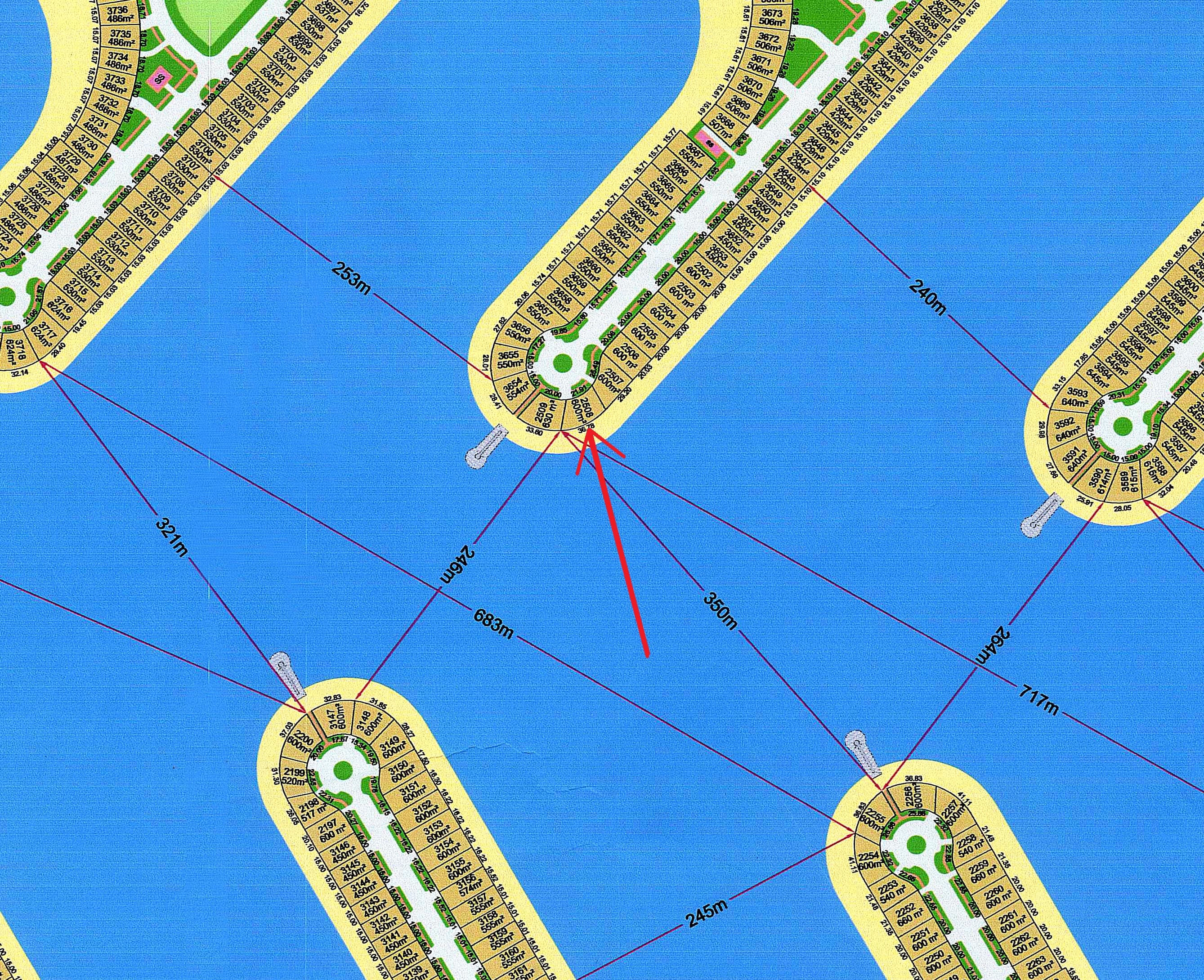 أرض مميزة للبيع فى البحرية