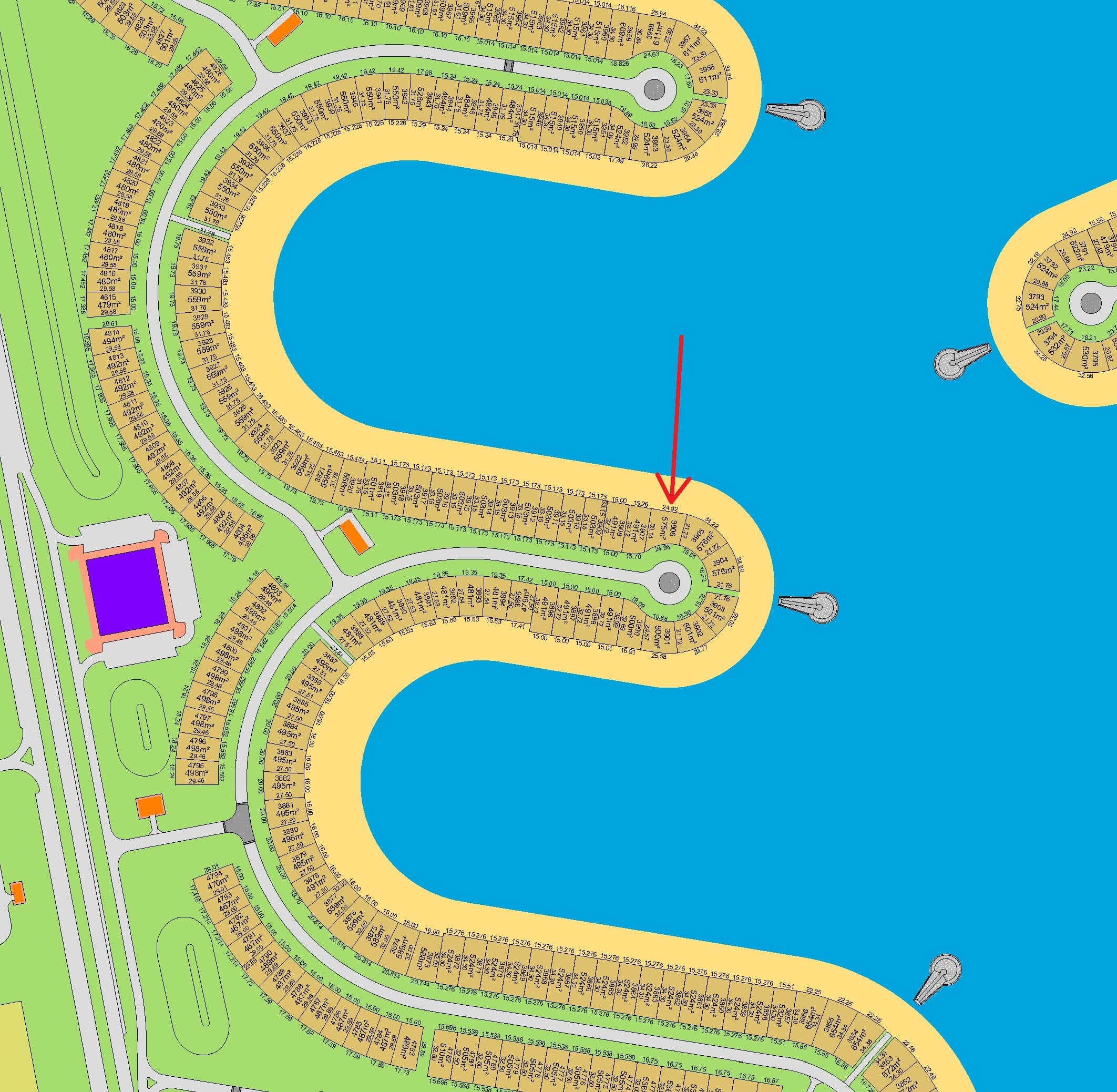 أرض للبيع فى البحرية الخامسة