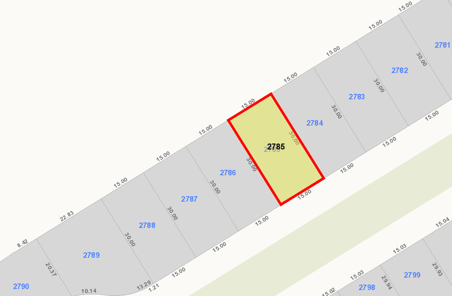 أرض للبيع فى البحرية صف أول