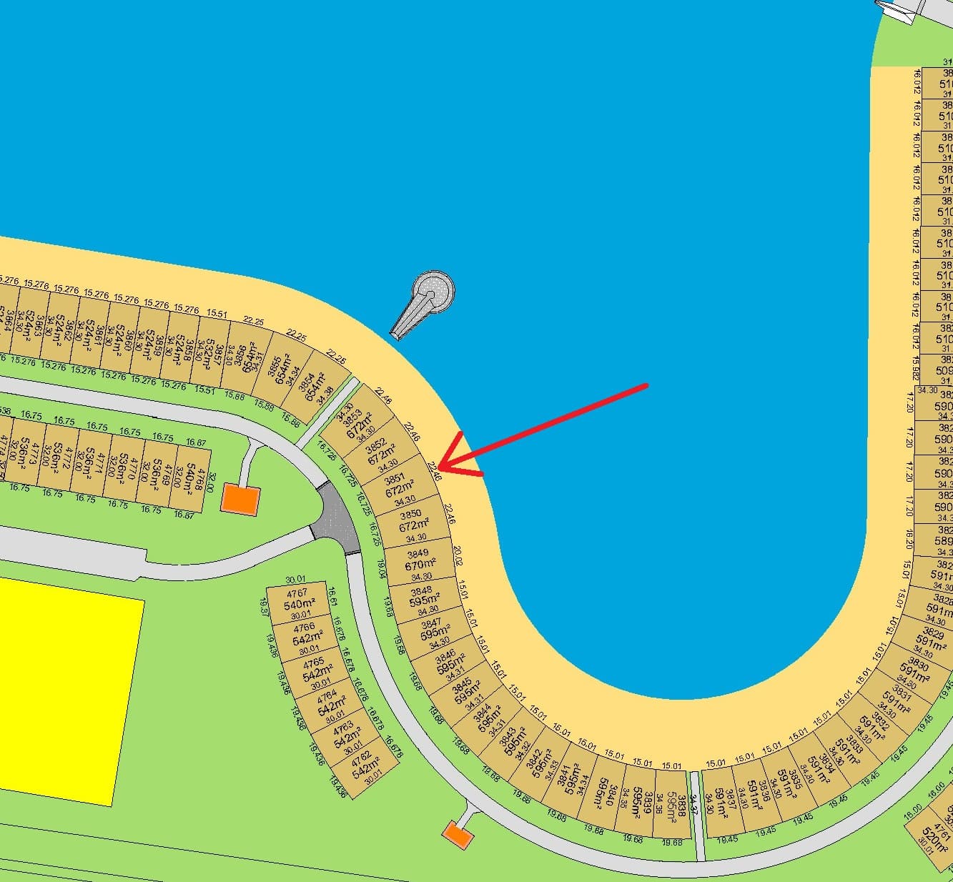 أرض للبيع فى البحرية بطن وظهر