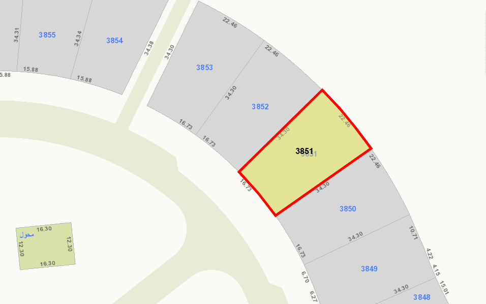 أرض للبيع فى البحرية بطن وظهر