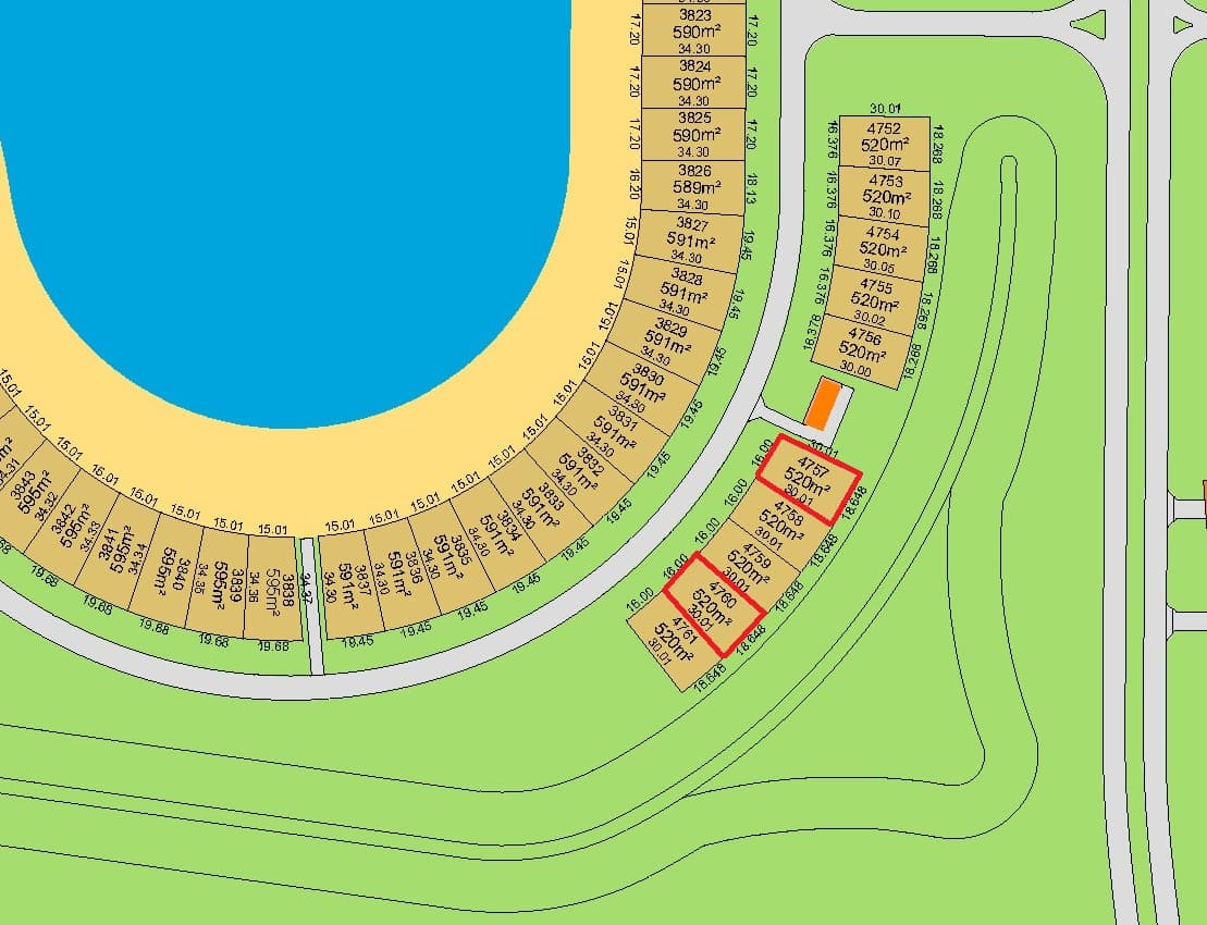 أراضى للبيع فى البحرية الخامسة