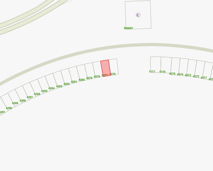 ارض صف اول للبيع فى البحريه الخامسه