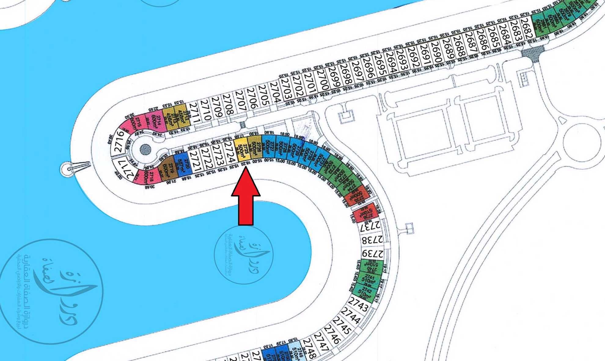 ارض للبيع فى البحريه المرحله الرابعه