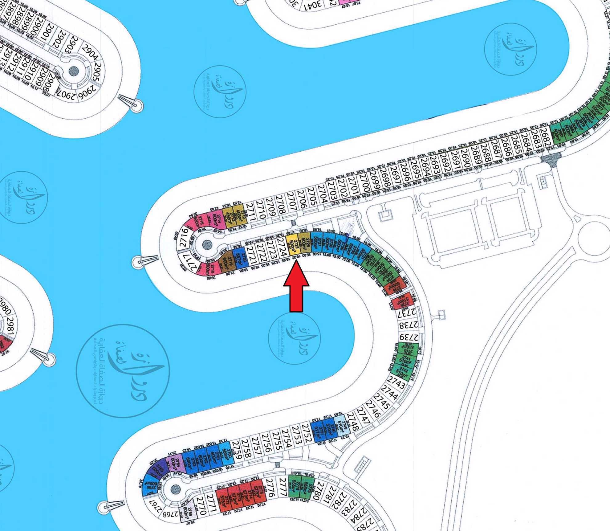 ارض للبيع فى البحريه المرحله الرابعه