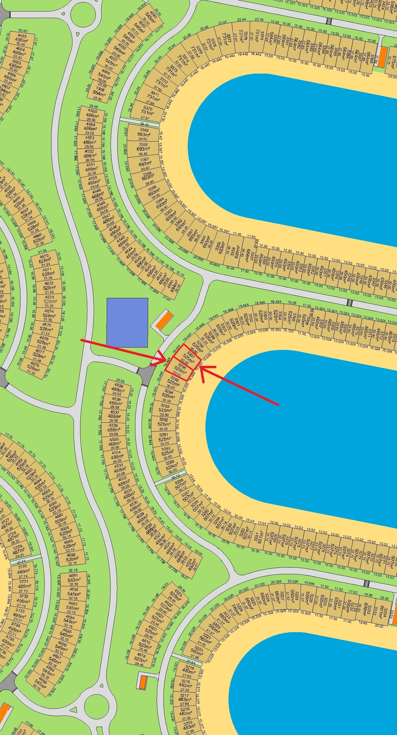 ارضين للبيع فى البحريه المرحله الخامسه