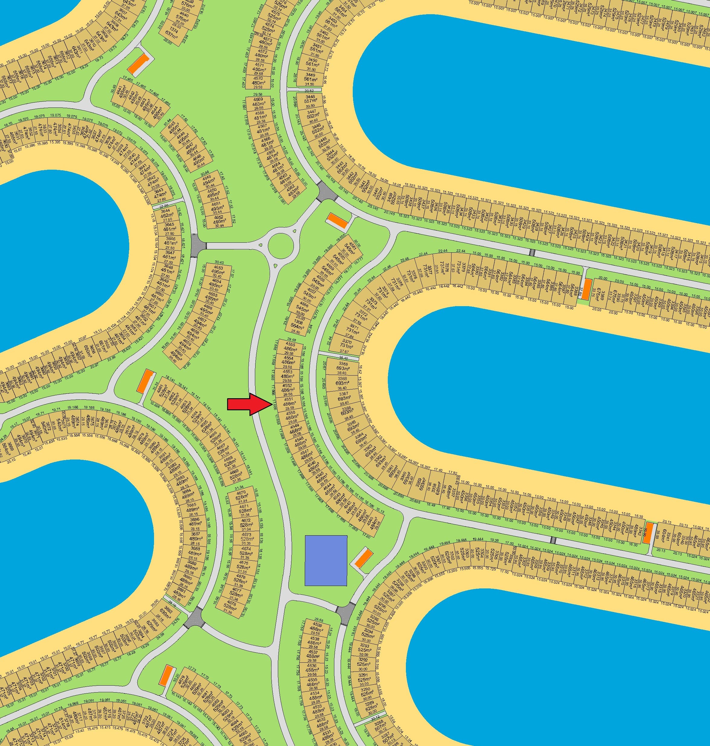 ارض للبيع فى صباح الاحمد البحرية