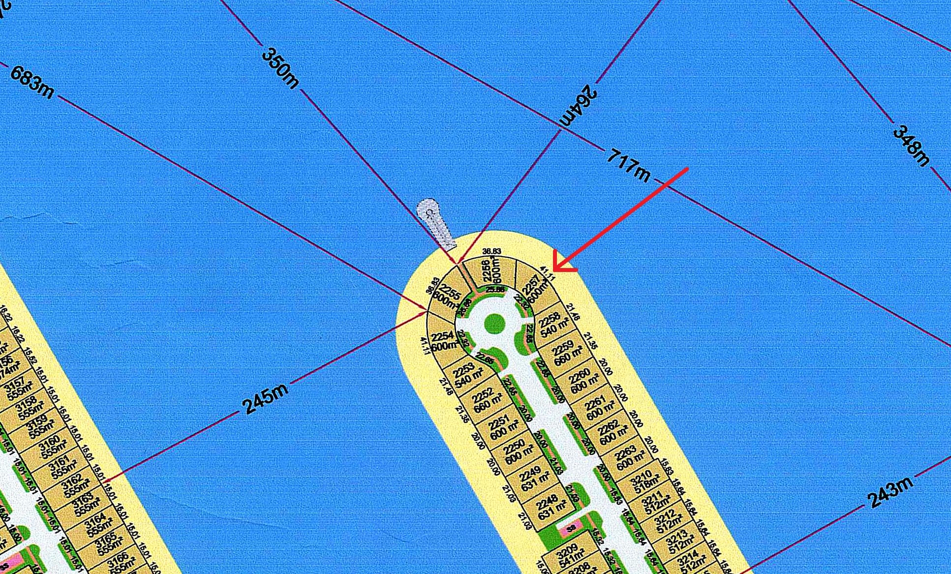 ارض للبيع فى البحرية الثالثة